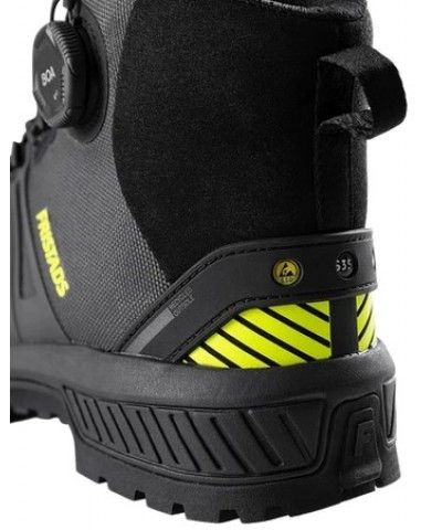 Работни обувки FRISTADS ComfortStep S3S ESD GREY/YELLOW Работни обувки FRISTADS ComfortStep S3S ESD GREY/YELLOW